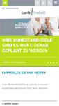Mobile Screenshot of bankthalwil.ch